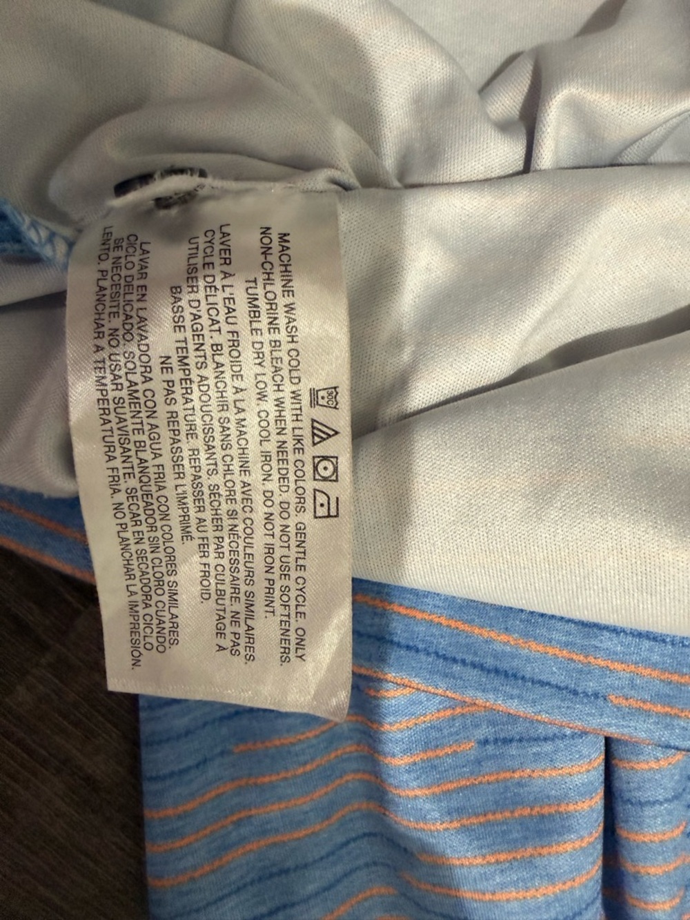 Greg Norman Collection XL Men’s Light Blue Heathered Polo Shirt - Picture 9 of 9